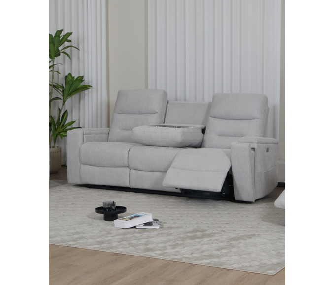 Miley Fabric Power Reclining Sofa